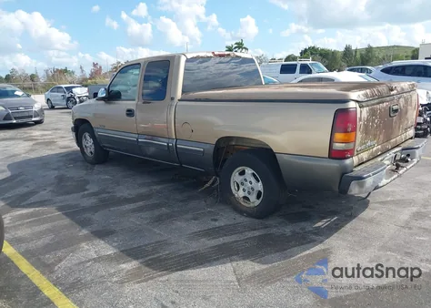 2000 Chevrolet Silverado 1500 Ls из США, поврежденный, VIN 2GCEC19V2Y1405682